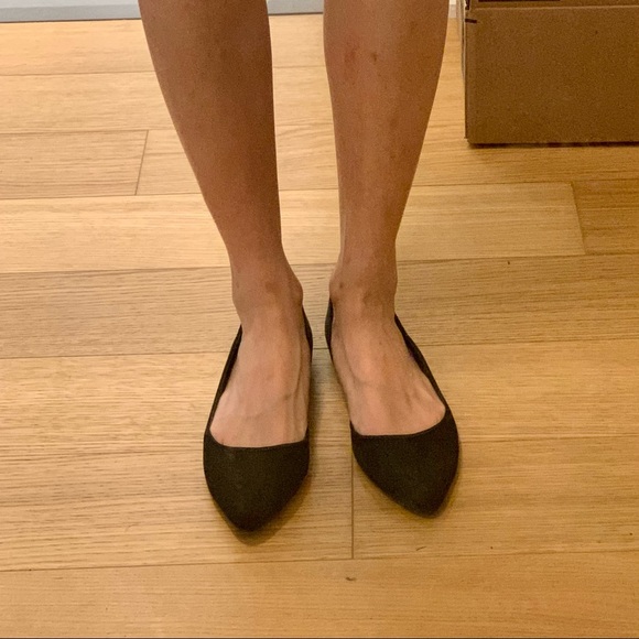 AEO Pointed Toe D’Orsay Flats - Picture 5 of 7